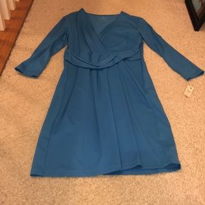 Blue Talbots dress